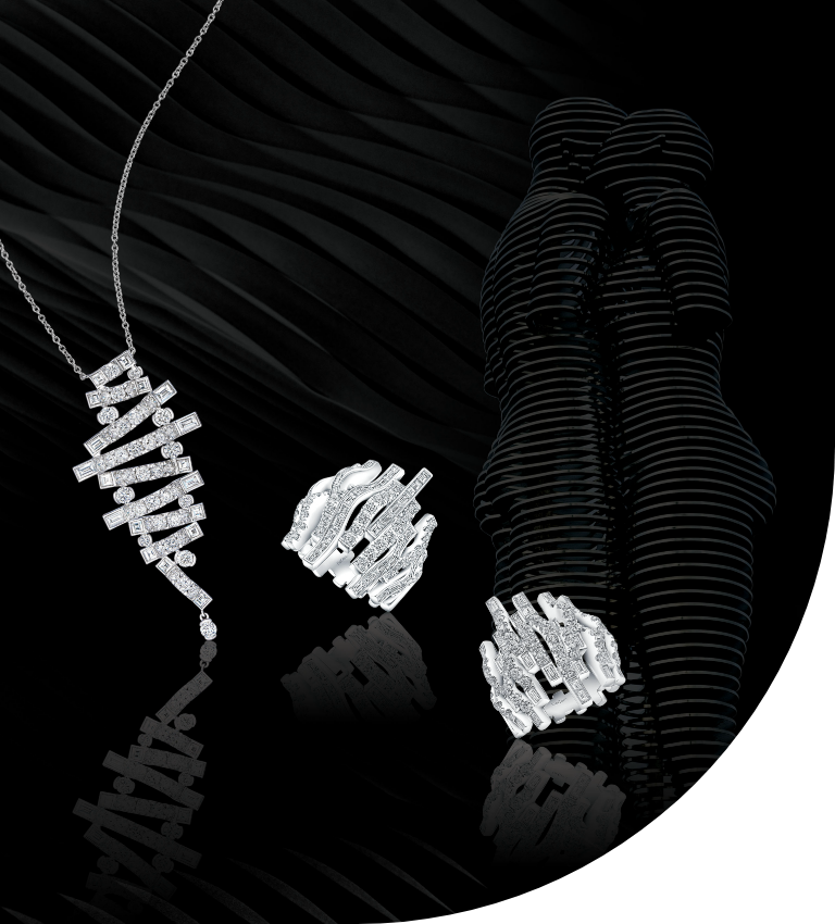 DeGem Vero Amore Collection is inspired by the love story of Ali & Nino, the monument of two lovers standing at the seaside boulevard of Batumi, Georgia - DeGem Malaysia